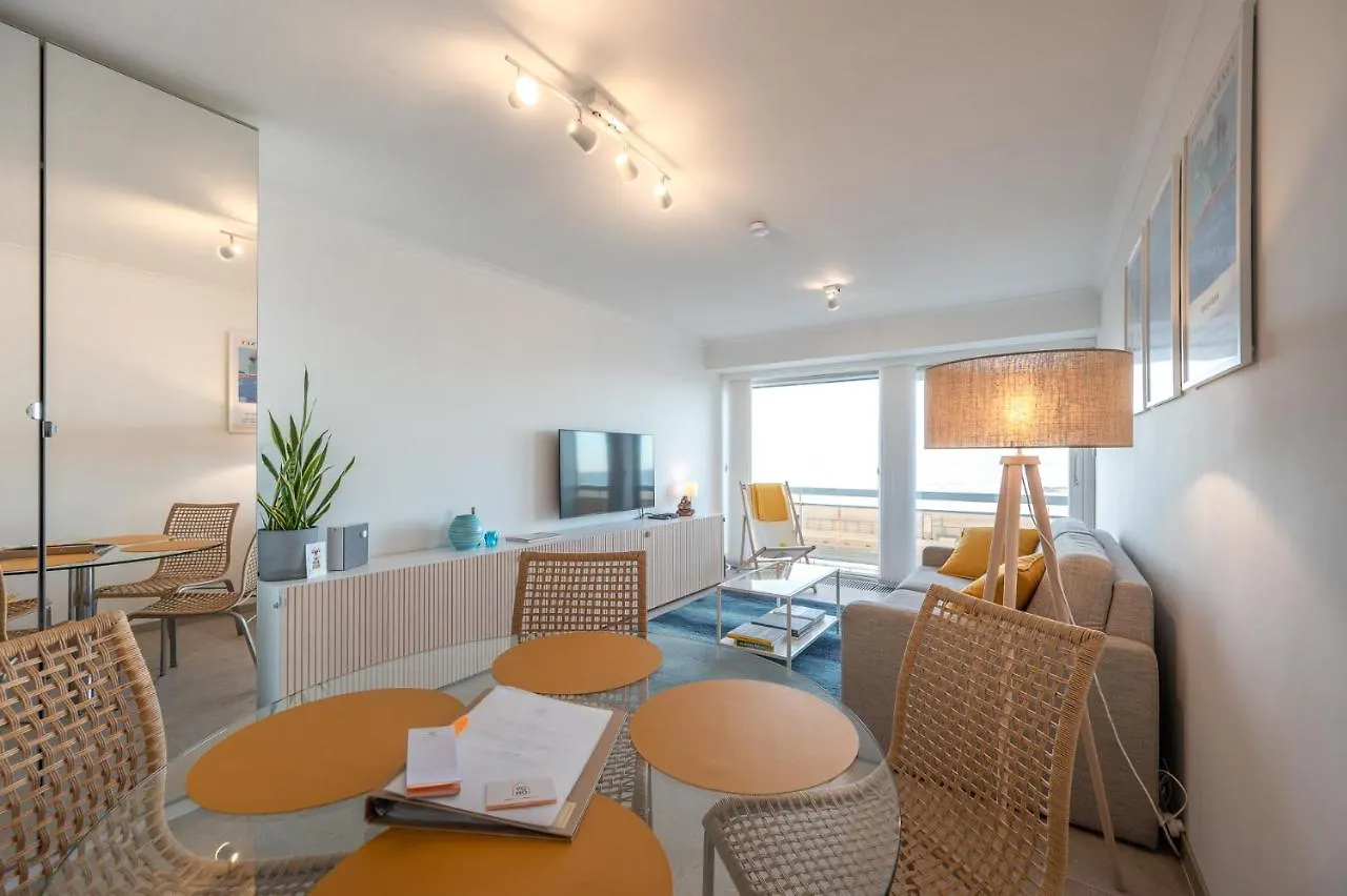 Ferienwohnung Boreas, Studio Met Zeezicht Ostende Apartment